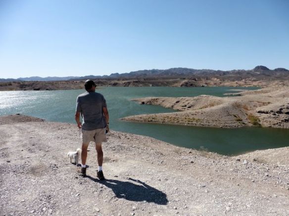 Water levels are low at Lake Mead, too!