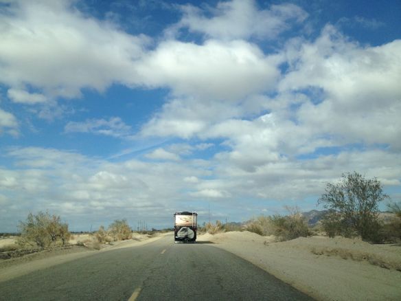01 Driving thru the desert
