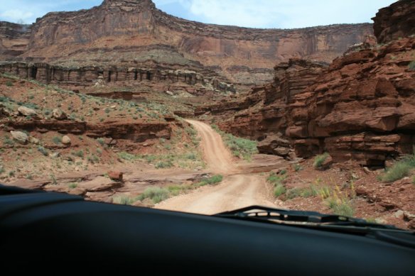 Shafer Trail into Canyonlands National Park